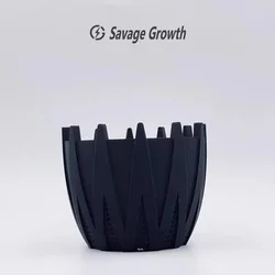 3D printed root flowerpot trendy plant agave ivory palace succulent flowerpot breathable and water-permeable breathing pot YM35
