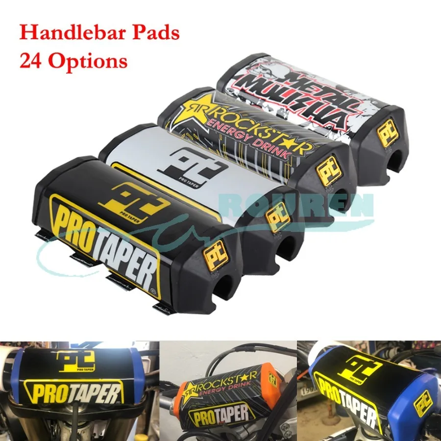 1-1/8 Handle Sponge Chest Protector Sport Hand Protaper 2.0 Handlebar Pro Taper Cuffs Moto Dirt Pit Race Bike Bar Cross Foam Pad