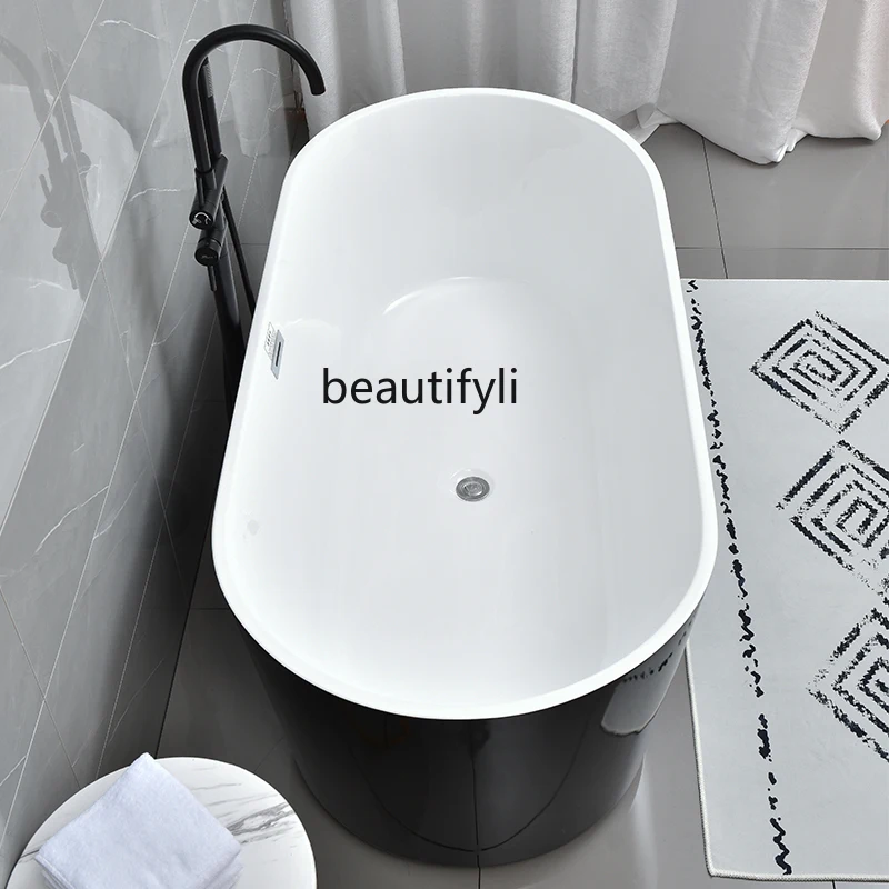 

Acrylic bed and breakfast bathtub home bathroom color 1.2-1 meter bathtub