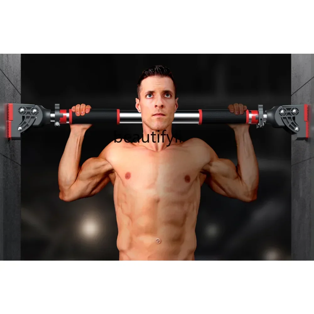 yj Horizontal Bar on the Door Household Indoor Punch-Free Wall Pull-up Device Boy Single Pole