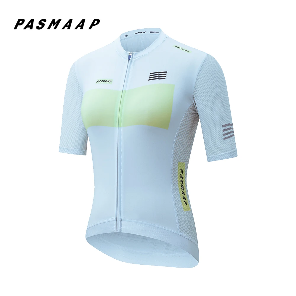 PASMAAP Midsummer kolarska koszulka MTB Road koszulka rowerowa wysokiej jakości profesjonalna drużyna z krótkim rękawem odzież rowerowa Maillot Ciclismo Hombre