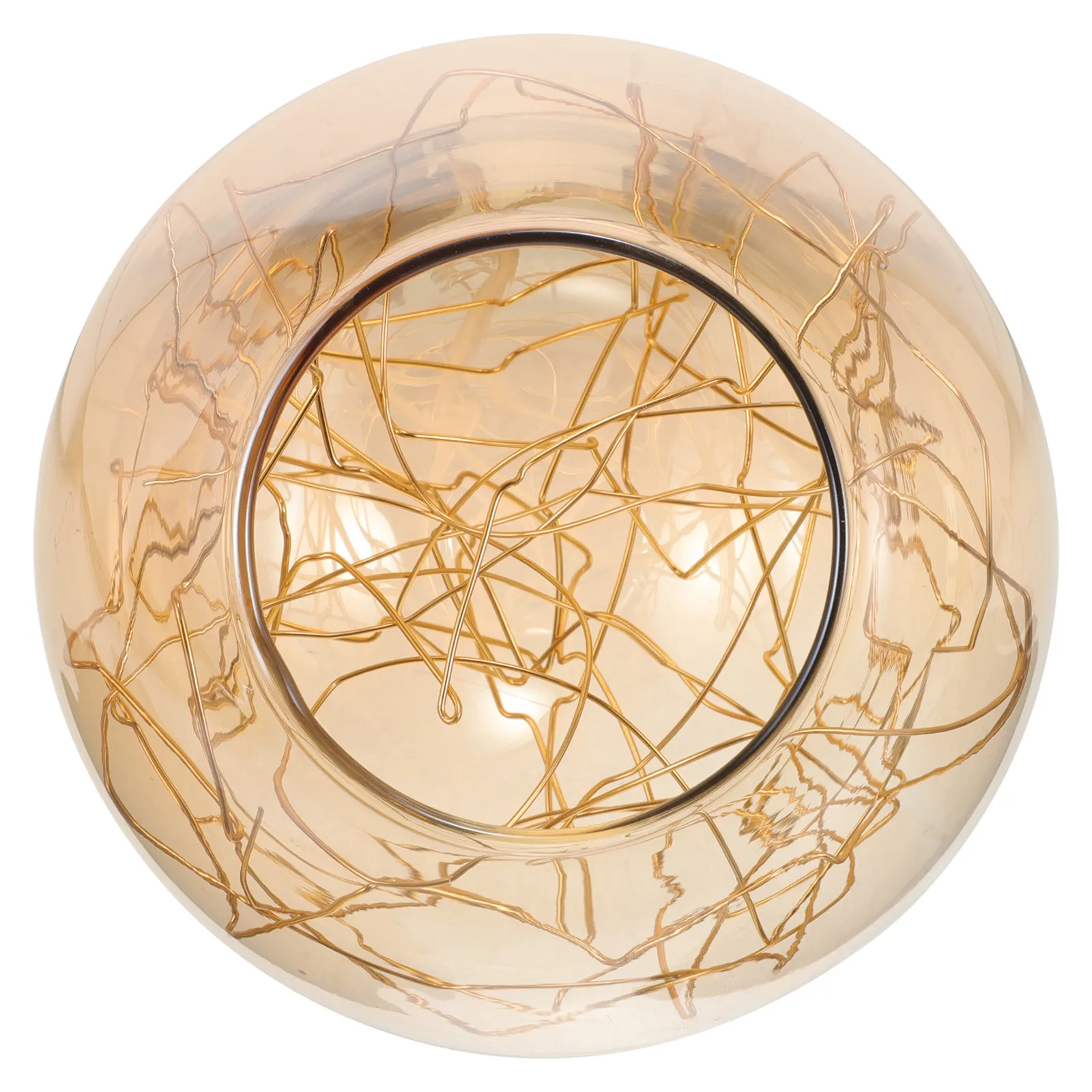 Globe Lampshade Glass Lamp Shade Replacement for Chandelier Pendant Ceiling Lamp Fixture Spherical Round Design Warm Lighting