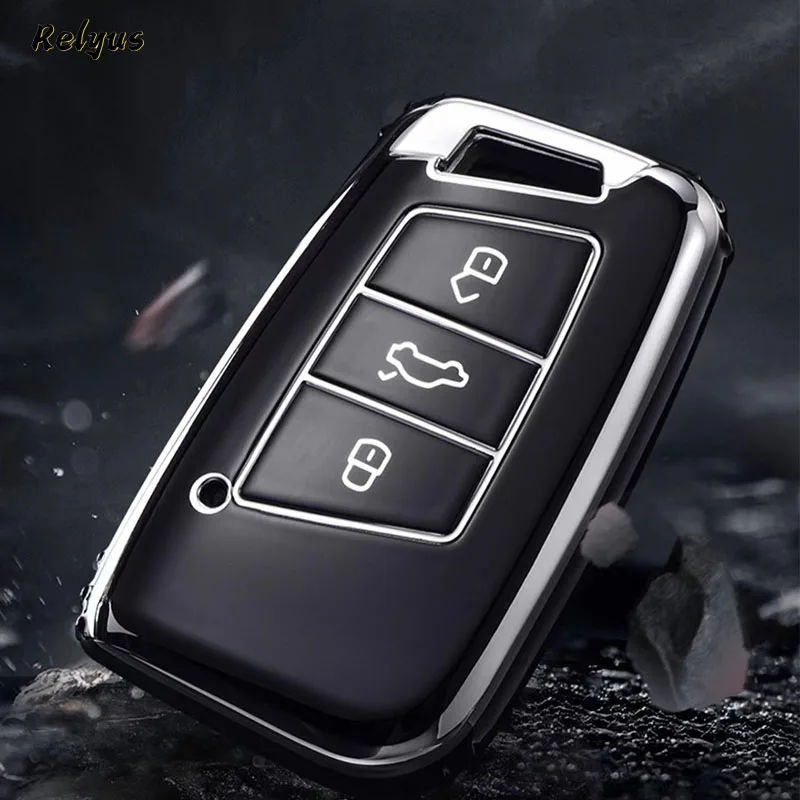 Für VW Volkswagen Magotan Magotan GTE Passat B6 B7 B8 CC Arteon für Skoda Fabia Superb A7 Kodiaq Auto TPU Schlüssel Abdeckung Fall Fob – Detail 7