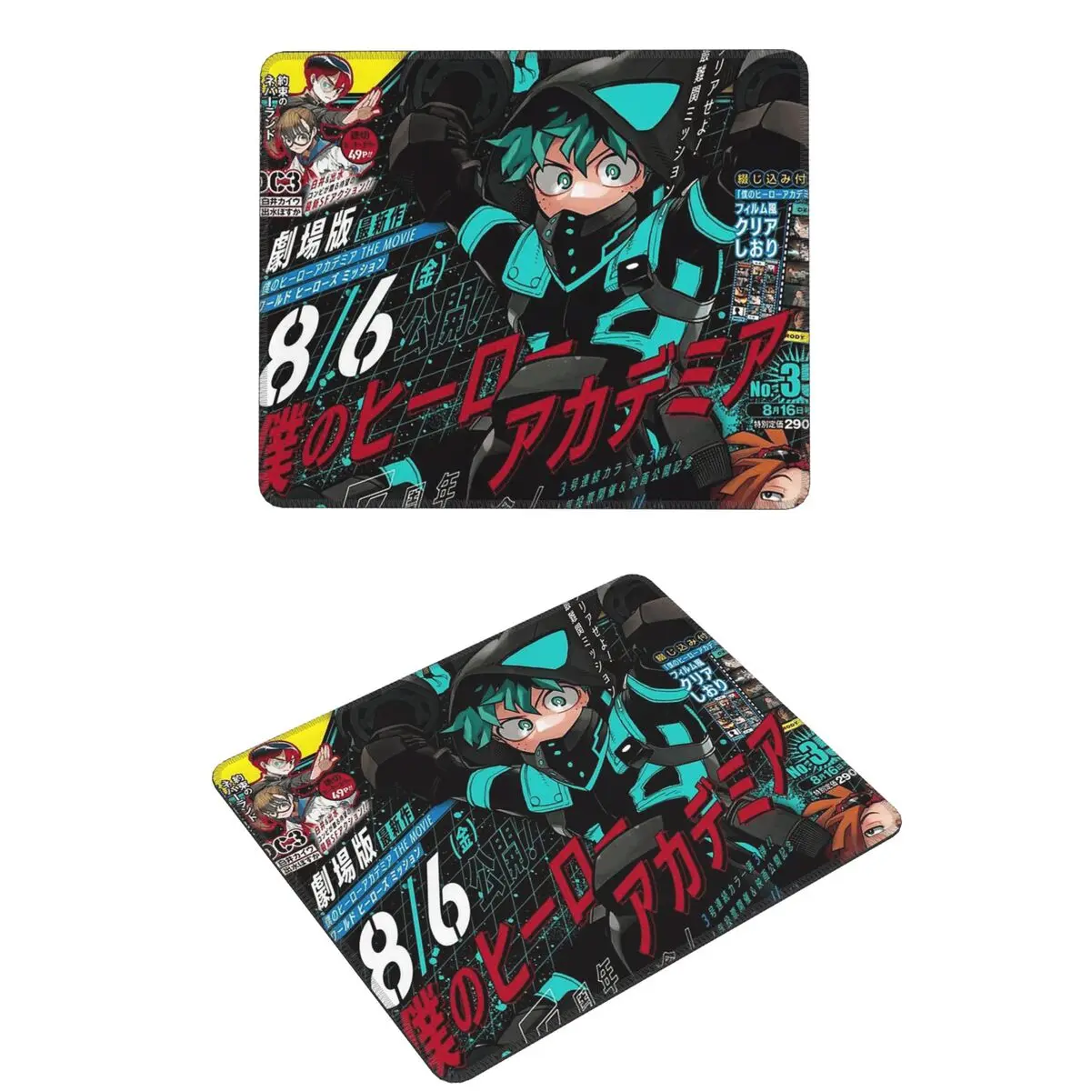 

Коврик для мыши My Hero Academia, коврик для компьютерной клавиатуры, коврик для мыши, геймерский коврик для ноутбука, офисные коврики для стола