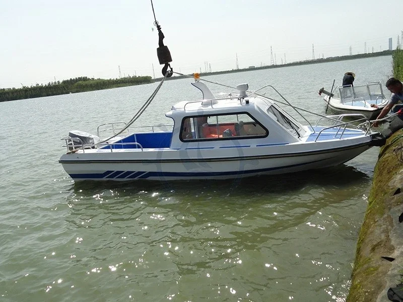 Rescue fire and flood control, patrol flood-resistant fiberglass vessels