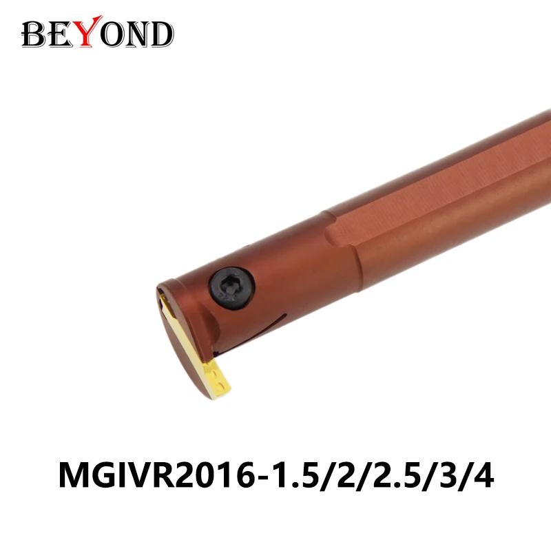 BEYOND MGIVR 2016 MGIVR2016-1.5 T6 MGIVR2016-2 T5 MGIVR2016-2.5 MGIVR2016-3 MGIVR2016-4 T7 Internal CNC Tool Bar Cutter Shank
