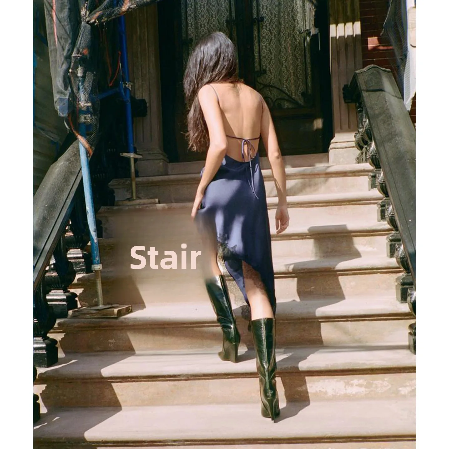 秋冬新作 レディース ハートカラー バルデザイン シルクサテンレース アシンメトリー ドレインスレ Aラインスカート