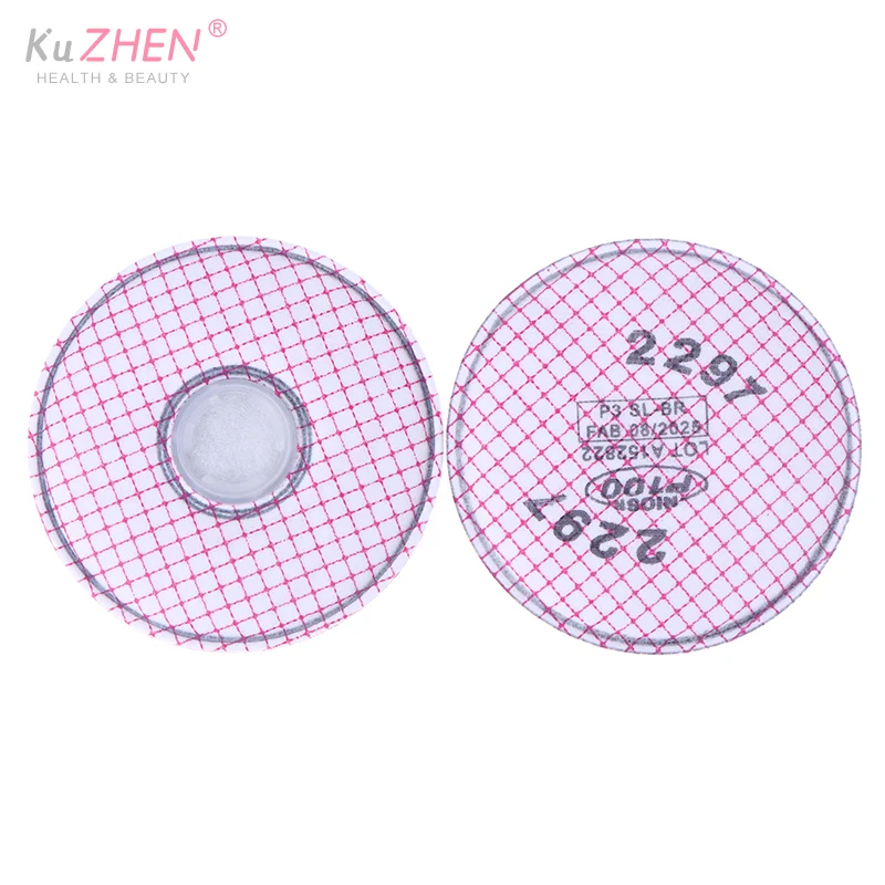 2 قطعة/المجموعة 2297 P100 مرشح تنفس متقدم على أساس الجسيمات مستوى المضطبة تخفيف البخار العضوي/التعدين/بناء السفن/Abateme #4