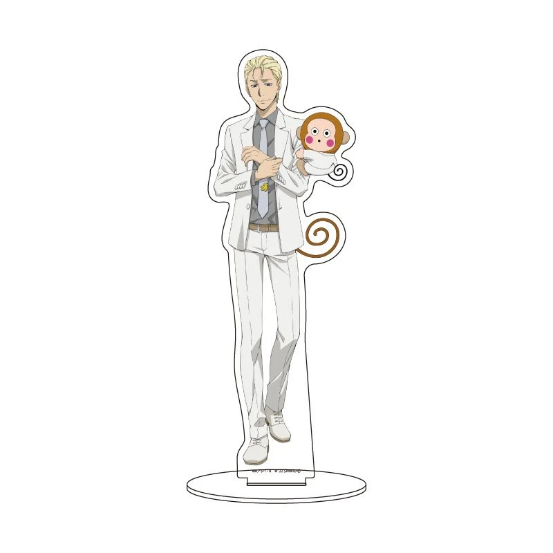 Charm Anime Fans Gifts Family Teachers HITMAN REBORN HD Characte Suit  Series Acrylic Stand Sawada Tsunayoshi Chrome About 15cm