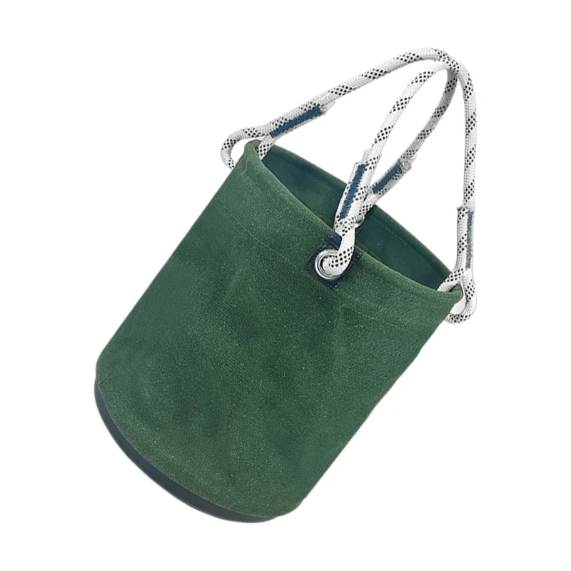 Bolsa organizadora cubo para herramientas, bolsa lona resistente portátil, multiherramienta, para enmarcador, carpintero,