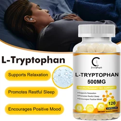 BEWORTHS L-tryptophan Capsules For healthy Mood & Behavior, Promotes Normal & Peaceful Sleep Male and Female Serotonin Boosters