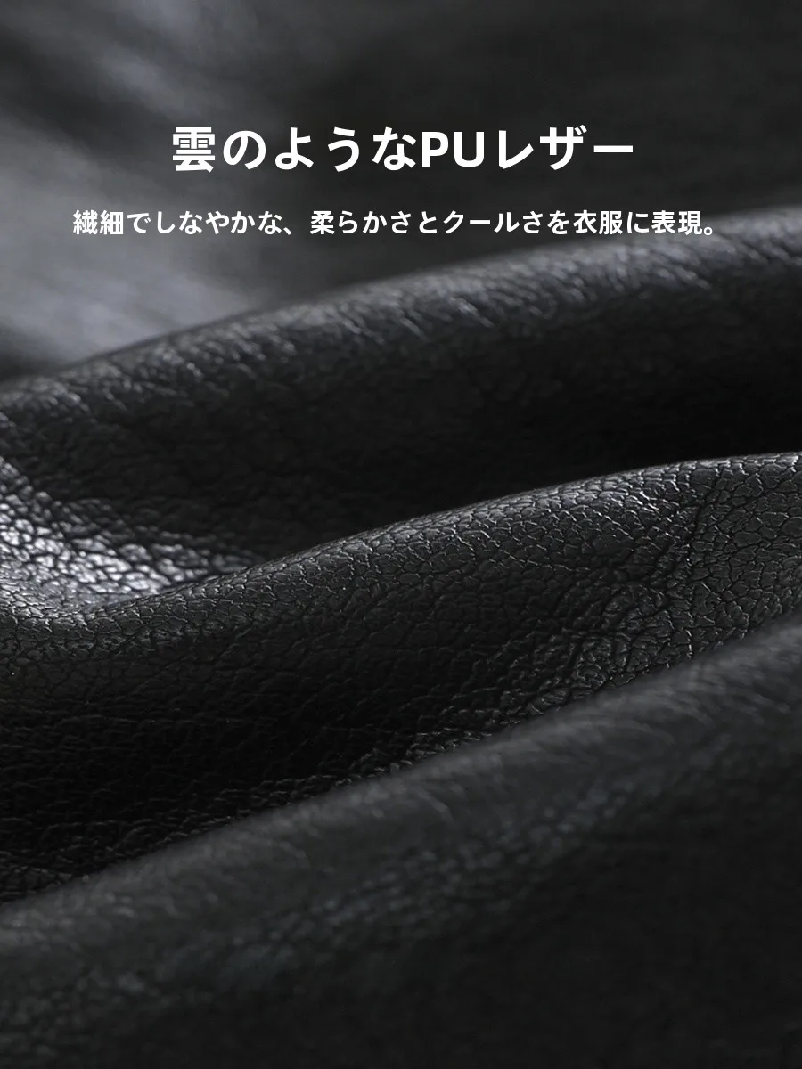 XWI 아메리칸 레트로 PU 가죽 재킷 여성용 짧은 단색 스탠드 칼라 소형 봄 패션 여성 코트