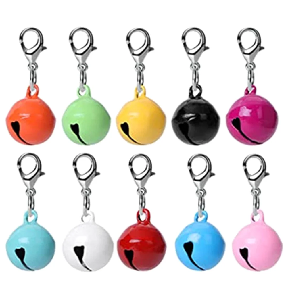 

10 Pcs Pet Collar Bell Decorative Dog Bells Hanging Small DIY Cat Puppy Collars