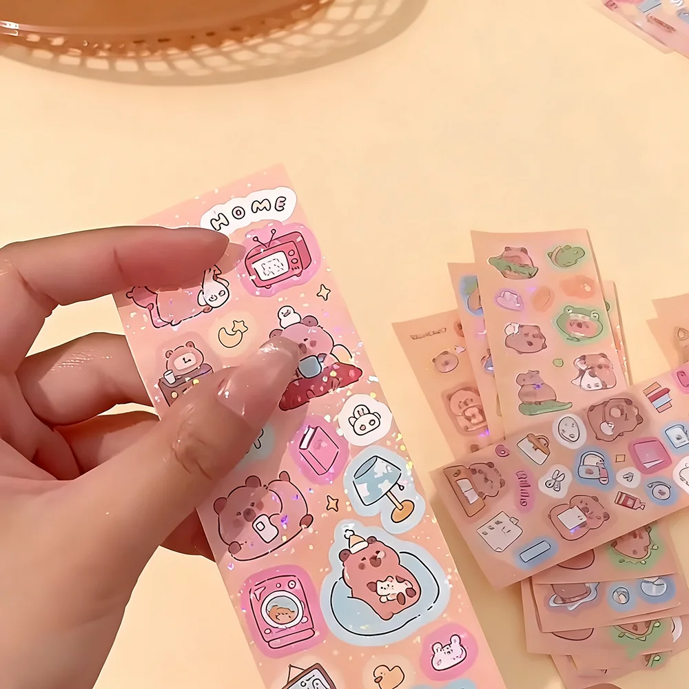 Waterproof Diy Stickers Stationery Stickers For School Supplies Journal Decoration Diy Bookkeeping