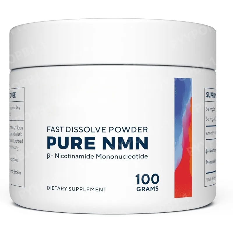 NMN Powder 100g Nicotinamide Mononucleotide High Purity Supplement Supports Cellular Energy