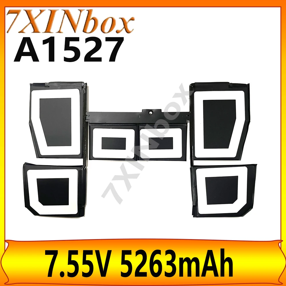 

7XINbox A1527 A1705 7.55V 5263mAh Laptop Battery For Apple MacBook 12" Retina A1534 Early 2015 2016 Mid 2017 MF855 MJY32
