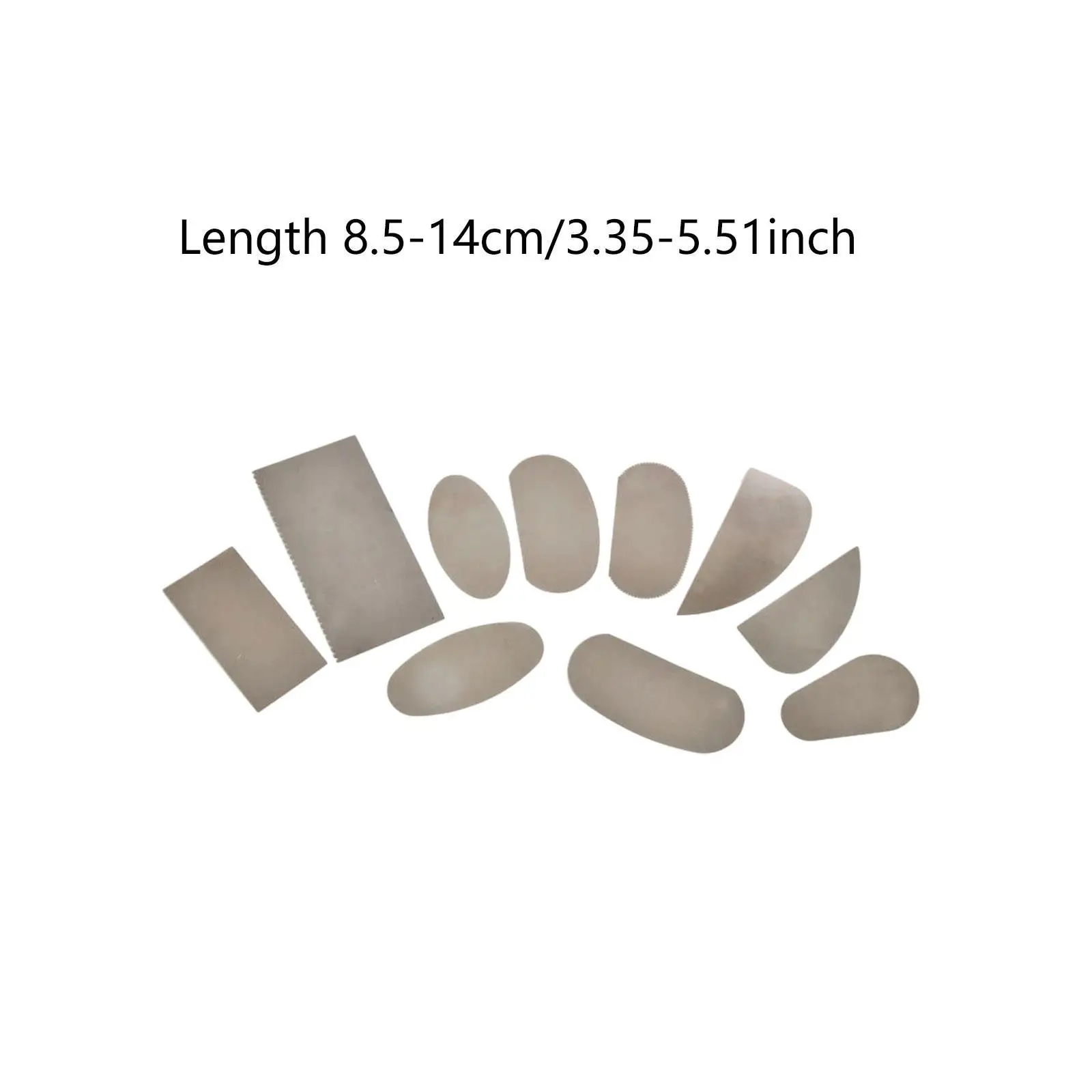 10 Pieces Pottery Tools Scrapers Sturdy Sculpting for Clay Sculpture Pottery