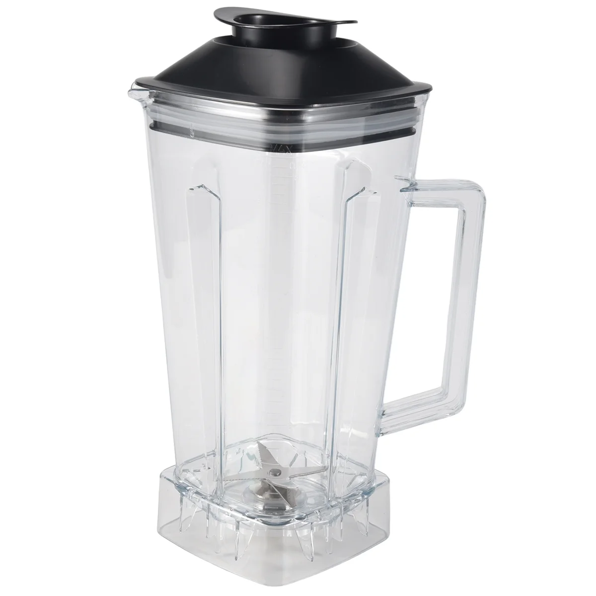 Spare Jug for Blender Replacement Part Transparent 2L Capacity Blender Spare Compatible for SILVER CREST Blender