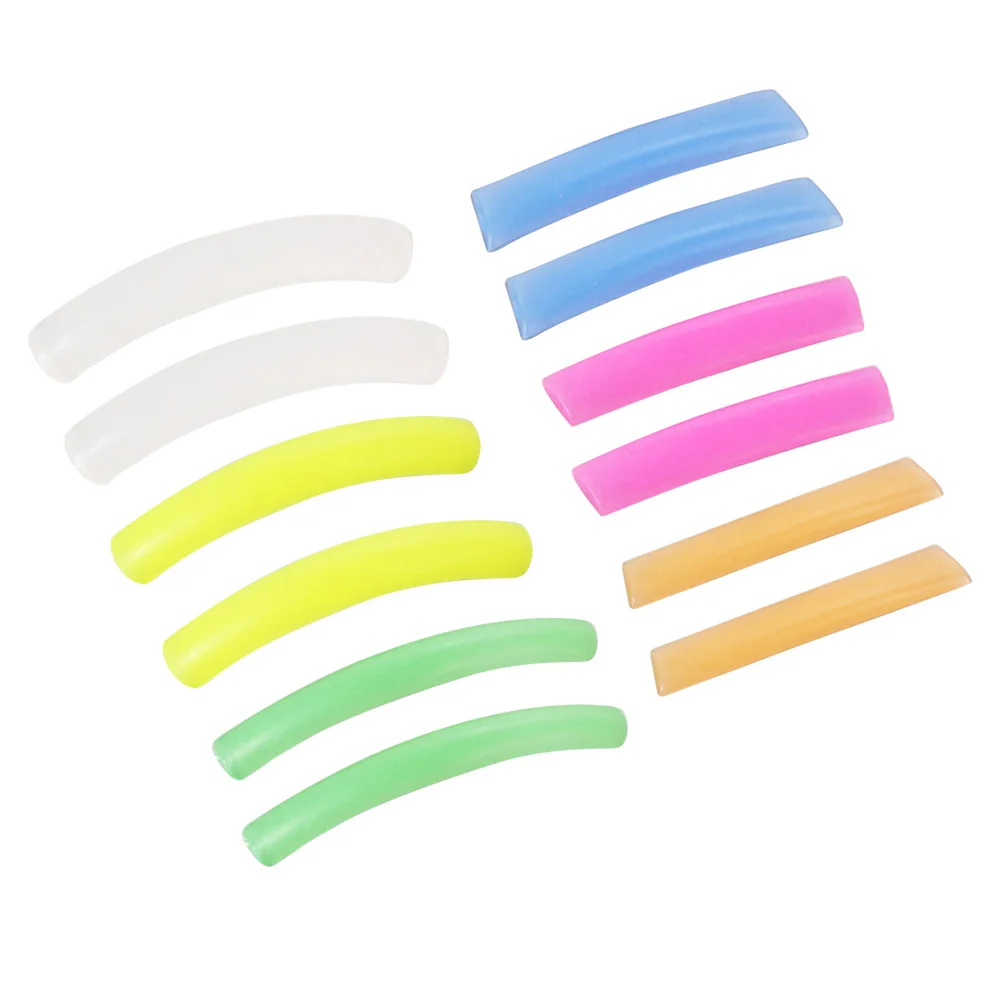 1 conjunto de juntas de extensão de cílios de silicone reutilizáveis, ferramenta protetora de superfície lisa para enxerto de cílios, salão de beleza e