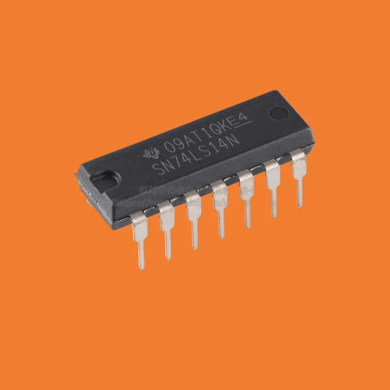 10pcs/Original genuine SN74LS14N PDIP-14 six channel Schmitt trigger inverter chip