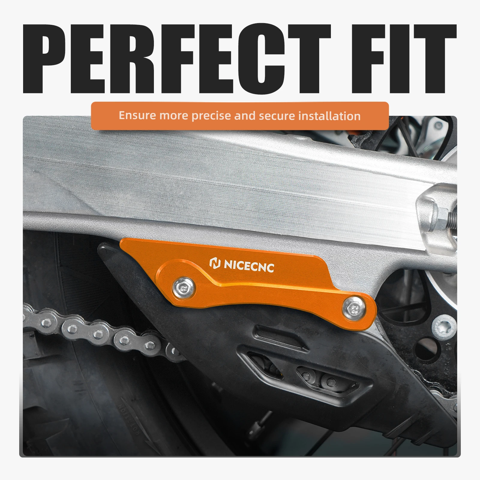 NICECNC Für KTM EXC 300 2024 Schwinge Schutzfolie Für KTM EXC-F 350 SX 125 SXF 450 Husqvarna TE300 FE450 GasGas EC300 EC250 – Detail 9