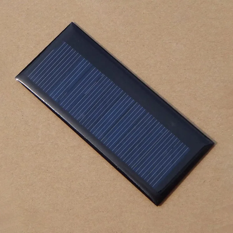 High Quality 0.3W 5.5V 86*38*3MM Small Solar Cells Polycrystalline Solar Panels for DIY Led Lights Toys Charging