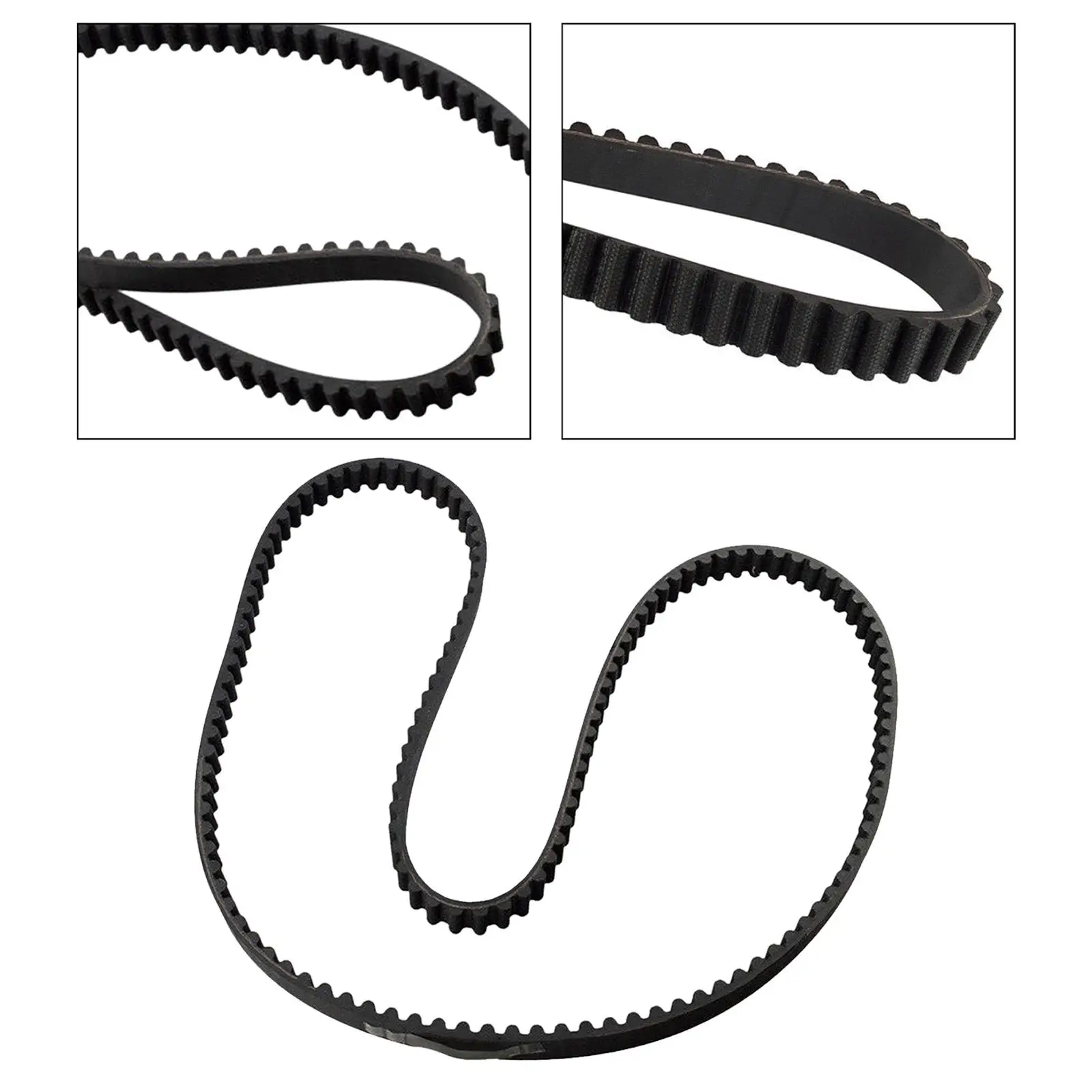 

Heavy Duty Rear Drive Belt Rubber Replacement Motorcycle Accessory High Performance Repair Kit for 125cc Racing Scooter