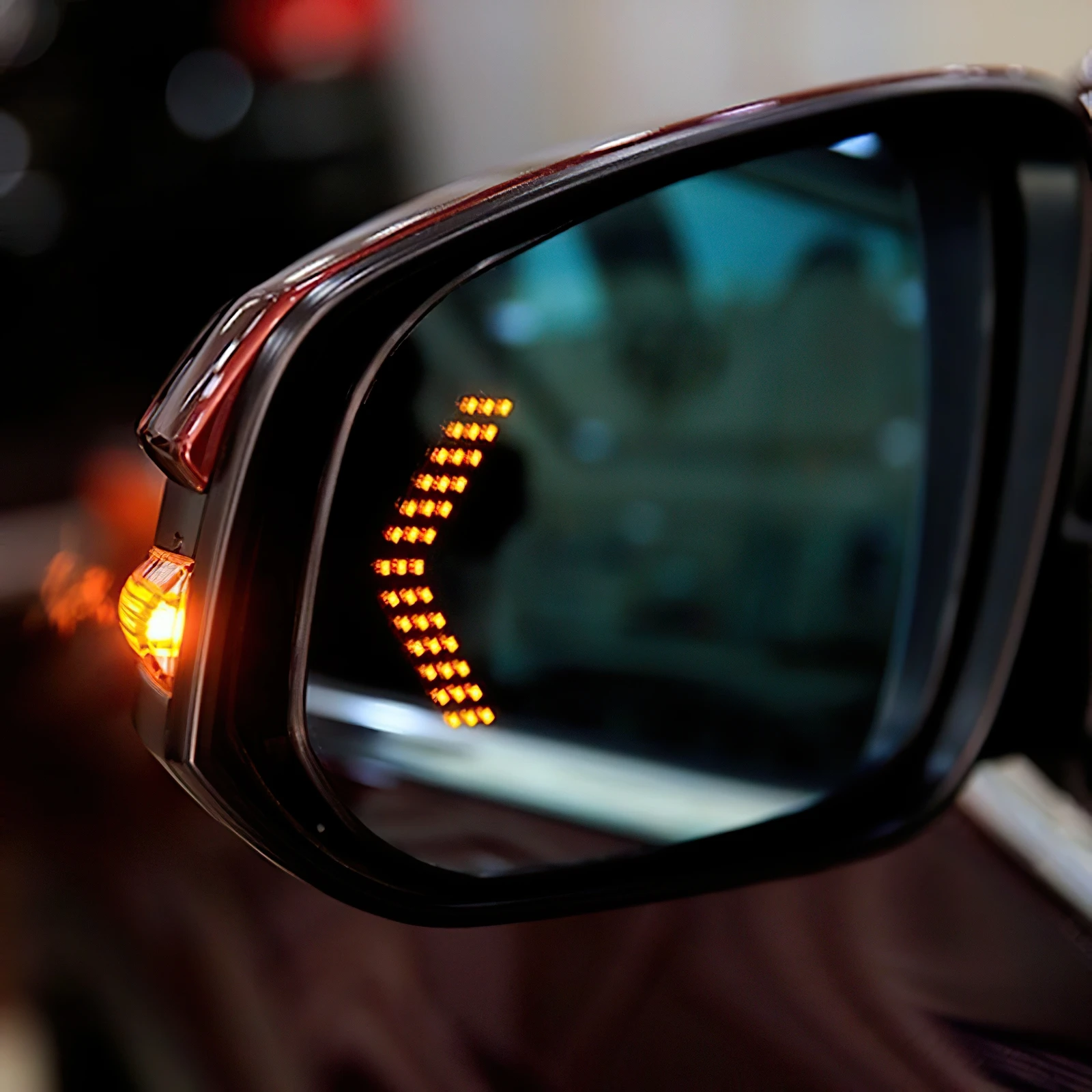 2Pcs Car Rear View LED Mirror Arrow 12V 14SMD Panel Light Car Rear View Mirror Indicator Turn Signal Lamp Auto Accessories