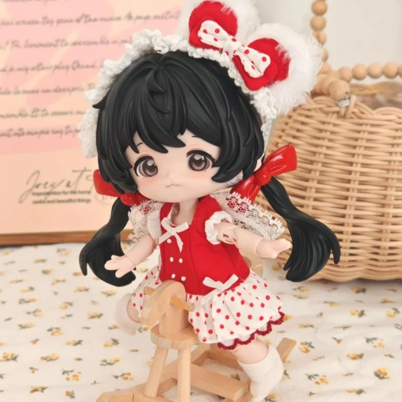 Authentic 4free 14cm Milk Cake Dream Puff Series1/12bjd Surprise Blind Box-Trendy Articulated Action Figure Perfect Holiday Gift