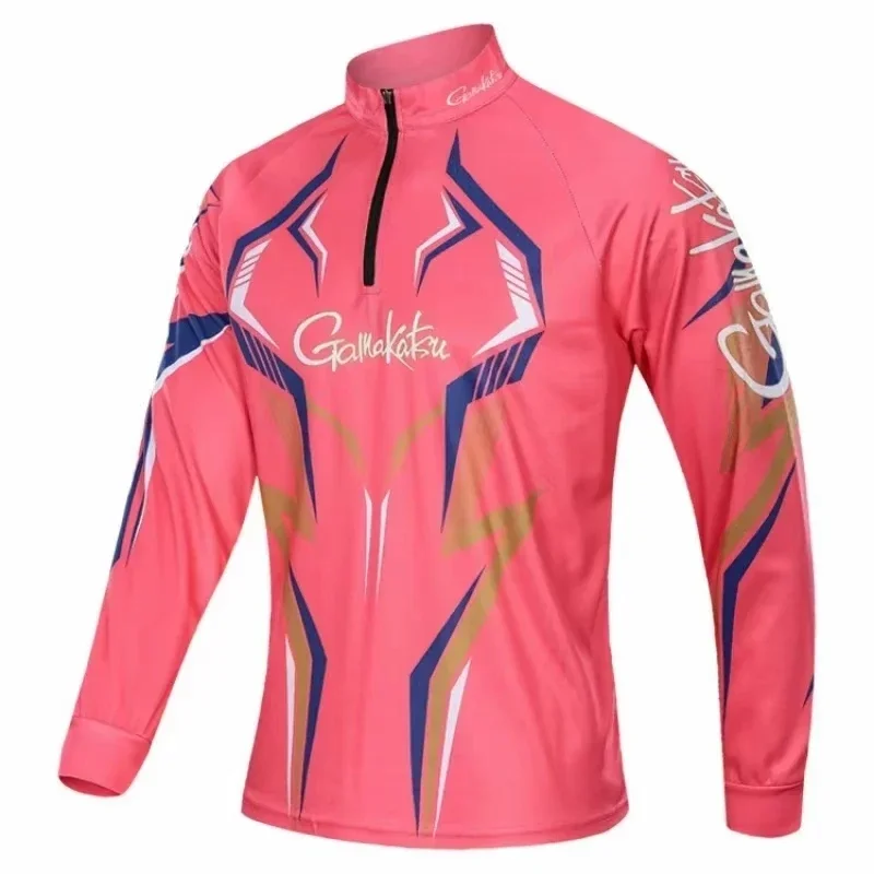 Outdoor Sports Summer Fishing Clothing Anti-UV Sunscreen Breathable Quick Drying 2025 Fishing Shirts Long Sleeve Clothes
