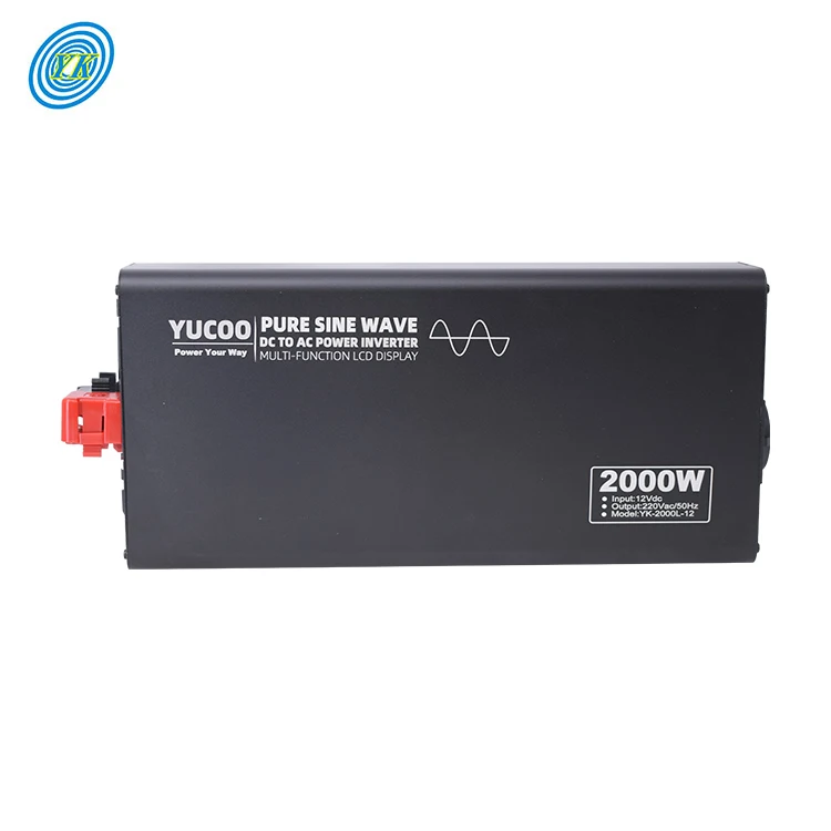 Home Use Solar Power 12Vdc/24Vdc/48Vdc/60Vdc Power Inverter Dc to Ac 2000W