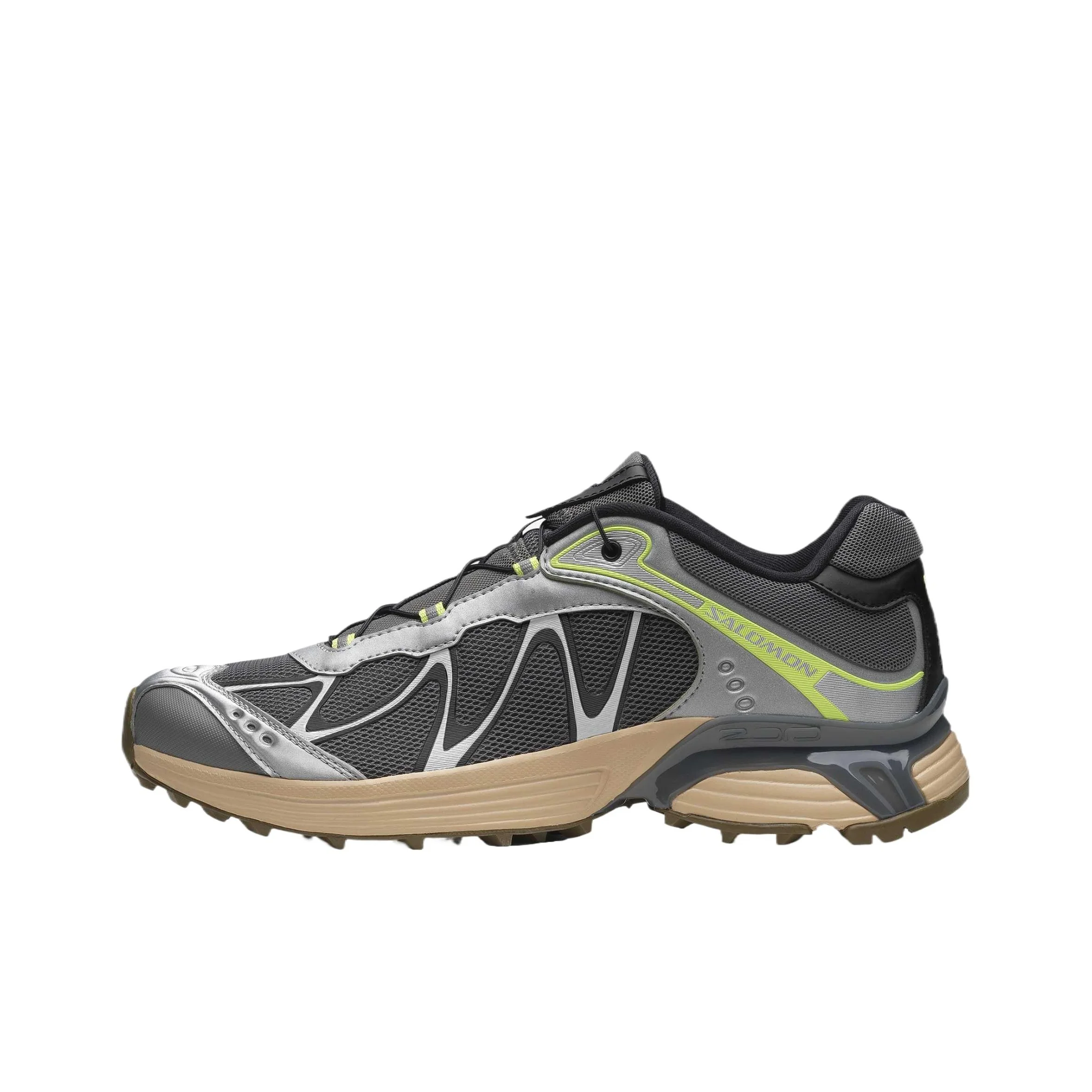 

SALOMON XT WHISPER Cushioning Slip Resistant Breathable Low top Running Shoes Unisex Silver 477611