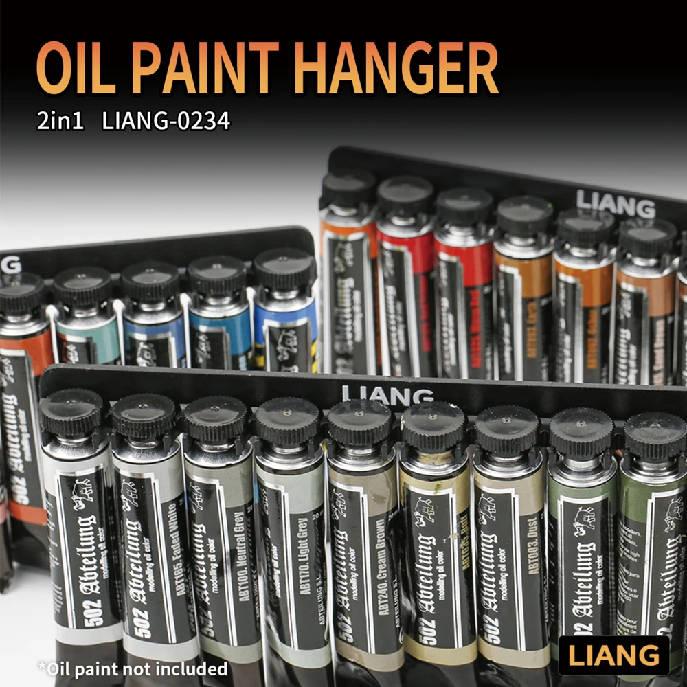 For LIANG-0234 Oil Paint Hanger Putty Glue Storage Shelf Model Building Tools for Model Glue Organizer Tools DIY Accessories