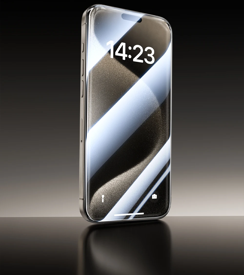 Joyroom 3/2/1PCS HD Gehärtetes Glas Für iPhone 16 Pro Max Vollbild HD Glas Screen Protector Für iPhone 16 15 14 13 Pro Max – Detail 2