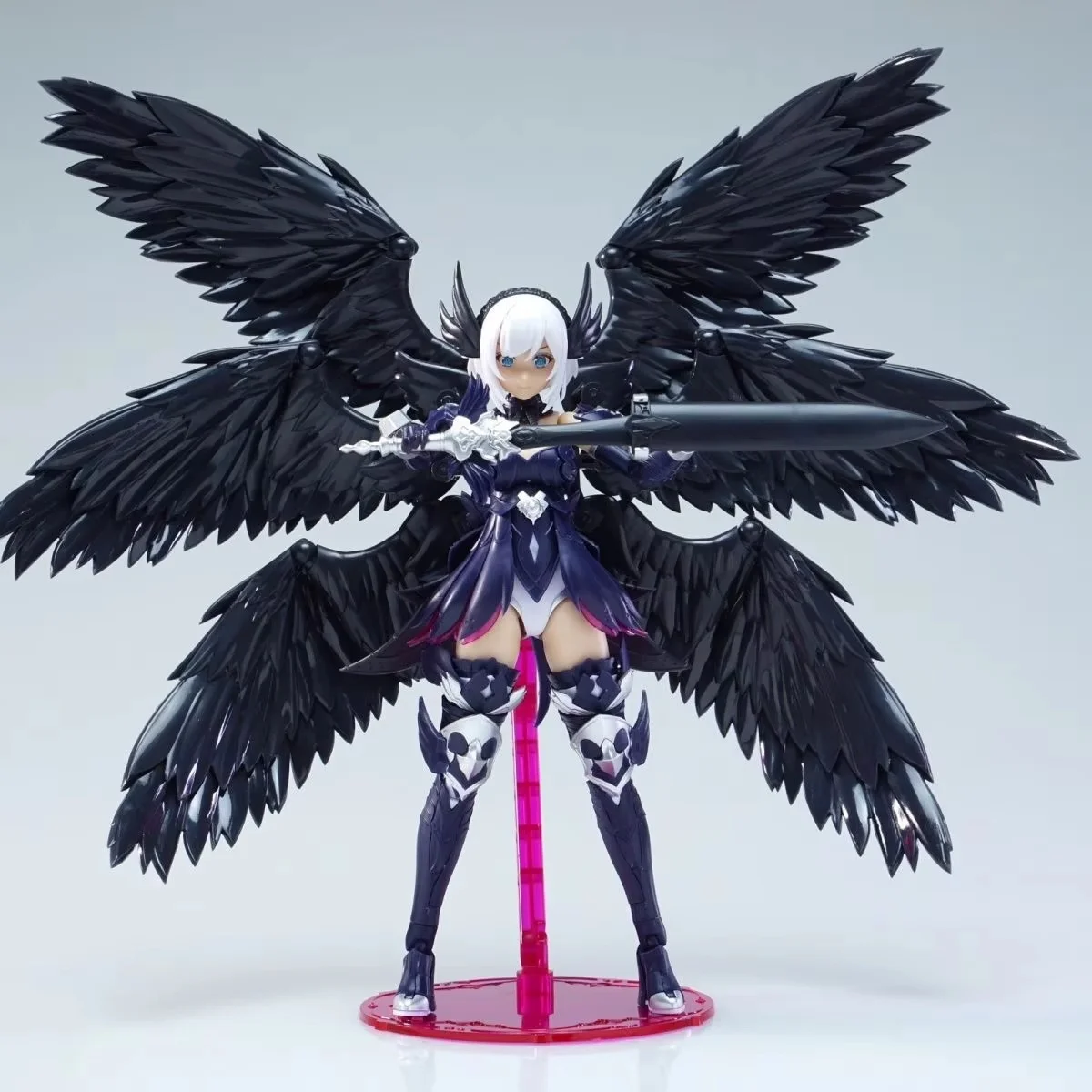 Fengyu Six Winged Black Angel Six Winged White Angel Arcanadea Special Hair Sickle Mobile Model Doll Toy Children Birthday Gifts