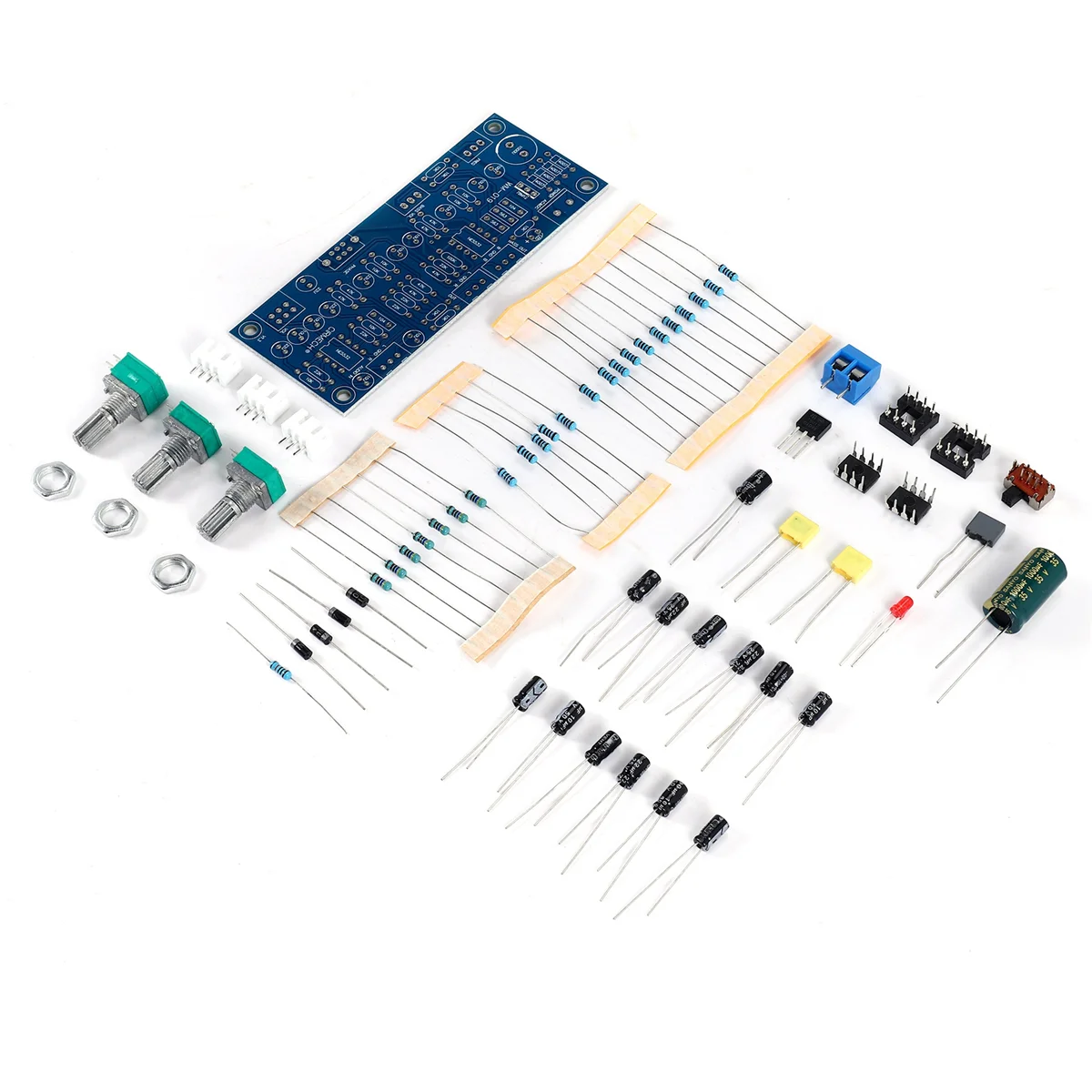 2.1 Channel Subwoofer Preamp Board Low Pass Filter Pre-Amp Amplifier Board Ne5532 Low Pass Filter Bass Preamplifier