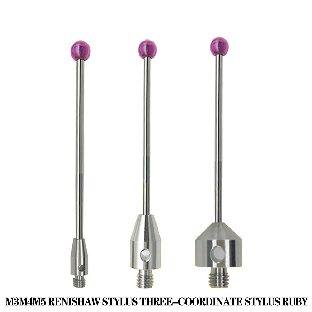 Imagem -06 - Cnc M3m4m5 Renishaw Stylus Estilete de Três Coordenadas Ruby Stylus Sonda Tridimensional Stylus Máquina-ferramenta Sonda