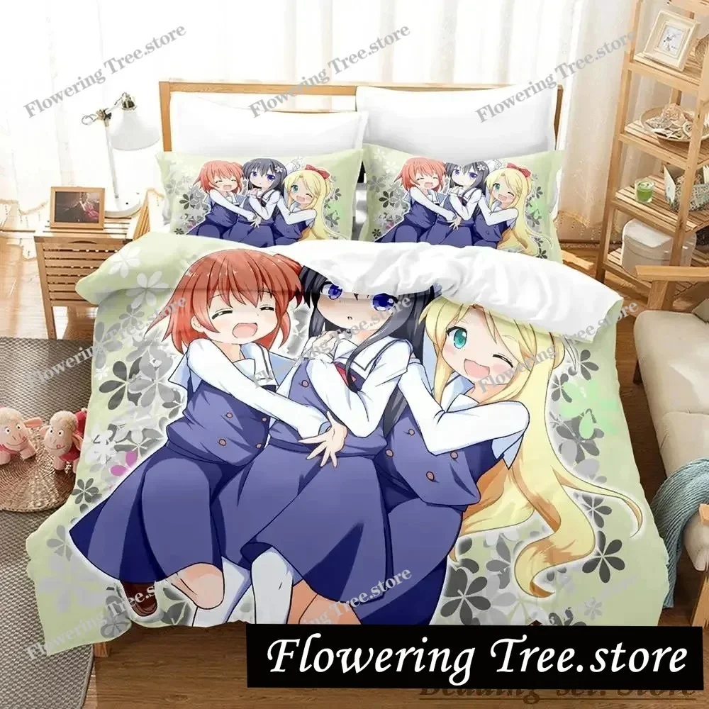 2025 Wataten! An Angel Flew Down to Me Bedding Set Single Twin Full Queen King Size Bed Set Adult Kid Bedroom Duvetcover Sets
