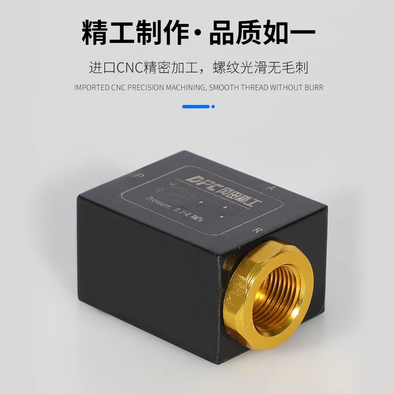 Schnellauslassventil QE-01 QE-02 QE-03 QE-04 Zylinderbeschleunigtes Auslassventil