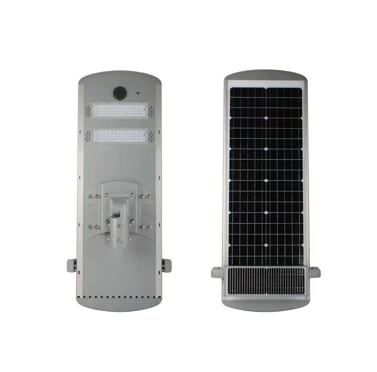 المبيعات الساخنة تصميم جديد التنظيف الذاتي الشمسية مقاوم للماء IP65 ضوء الشارع 30 واط 40 واط 60 واط 80 واط 100 واط LED ثابت MPPT وضع الحركة الطريق Pr