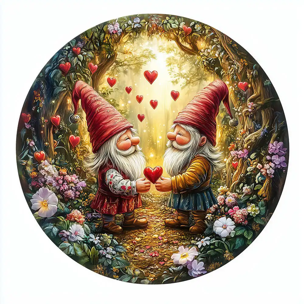 ファーザークリスマス木製動物パズル大人子供のための脳ツイスター美しいパビリオンパズル減圧おもちゃホリデーギフト