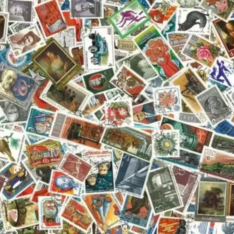 New USSR CCCP Post Stamp 300Pcs/Lot All Different NO Repeat Postage Stamps for Collecting MNH