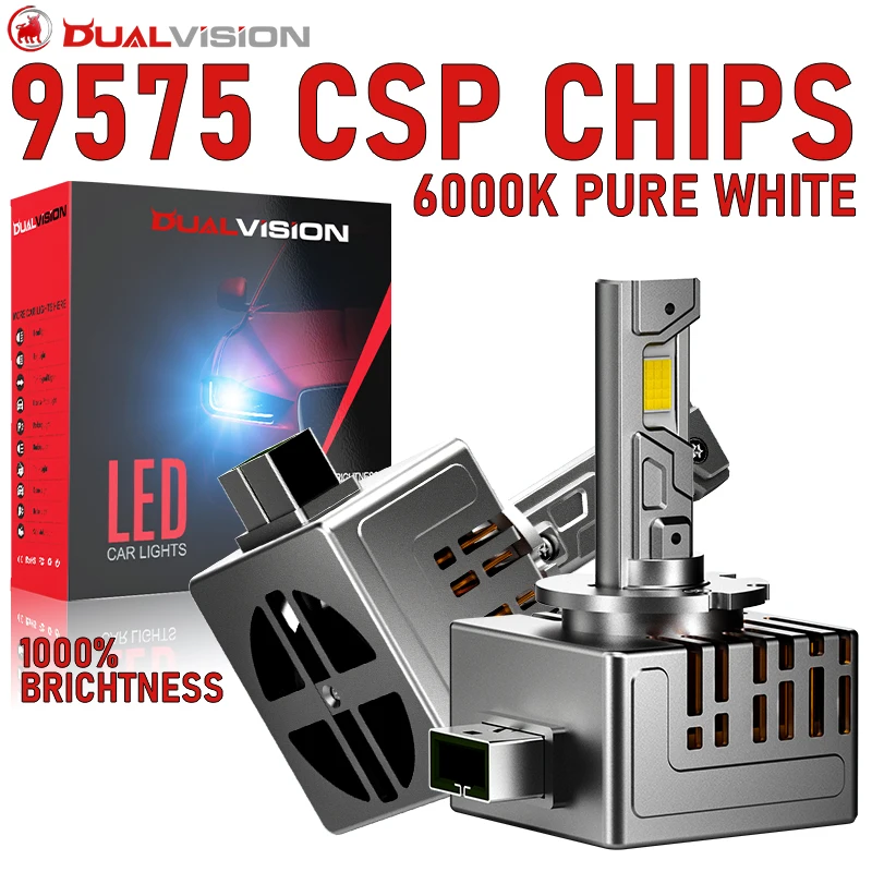 

D SERIES D3S Светодиодные фары HID D1S D2S D4S D1R D2R D3R D4R Ксеноновые лампы 30 шт. CSP ЧИП 6000K 70 Вт Балласт Автомобильные фары Plug&Play 12 В