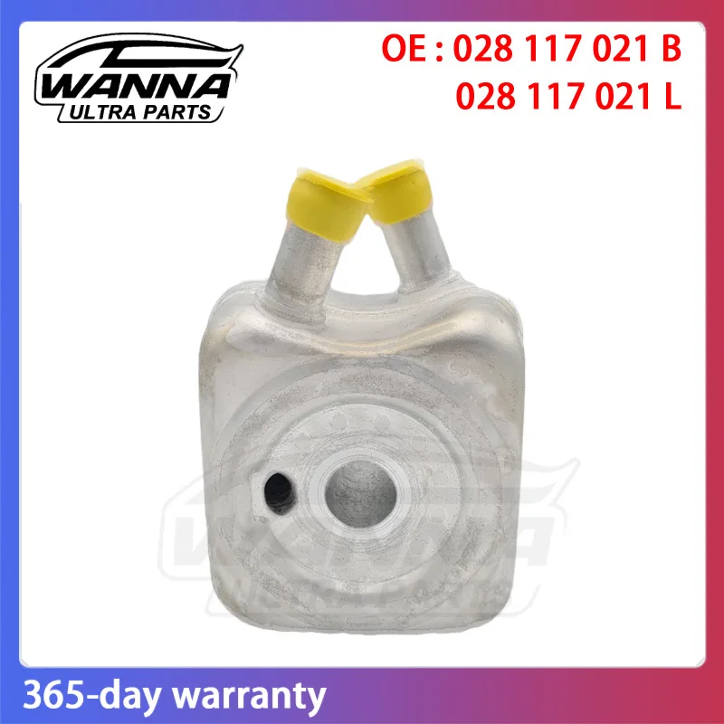 

OE 028117021B 028117021K 028117021L Engine Oil Cooler for Audi A4 A6 TT VW Passat B5 Jetta Golf MK4 Beetle 028 117 021 B L