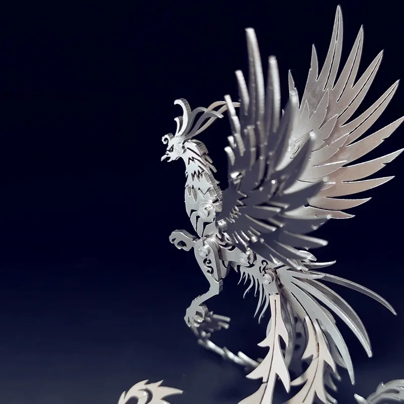 

u20 Phoenix Suzaku three-dimensional metal model mechanical assembly adult manual assembly puzzle toy splicing