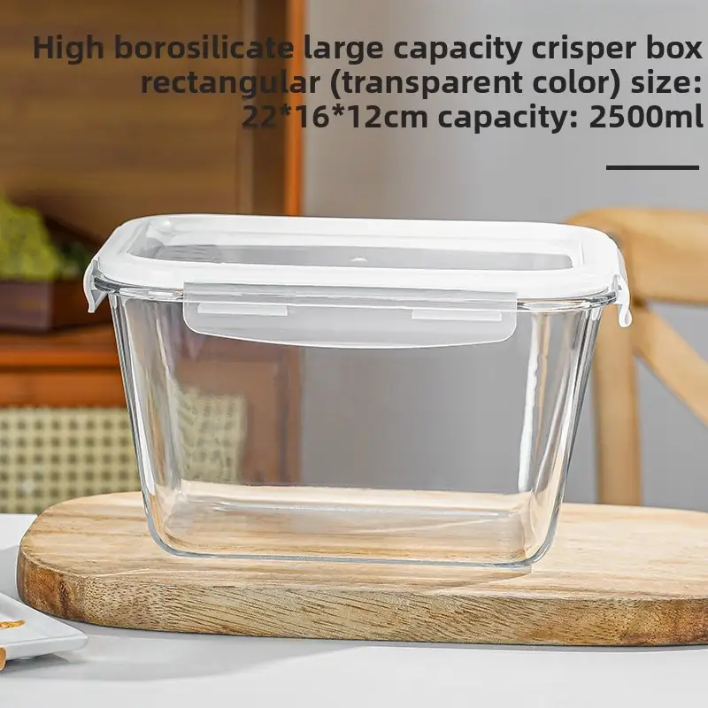 Perfect for meal prep and kitchen storage