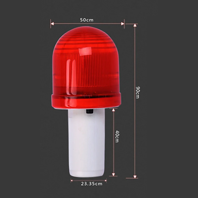 Luminoso LED Road Hazard Skip Light lampeggiante Safty Cone Topper Warning Light Road Block Lamp semaforo di emergenza