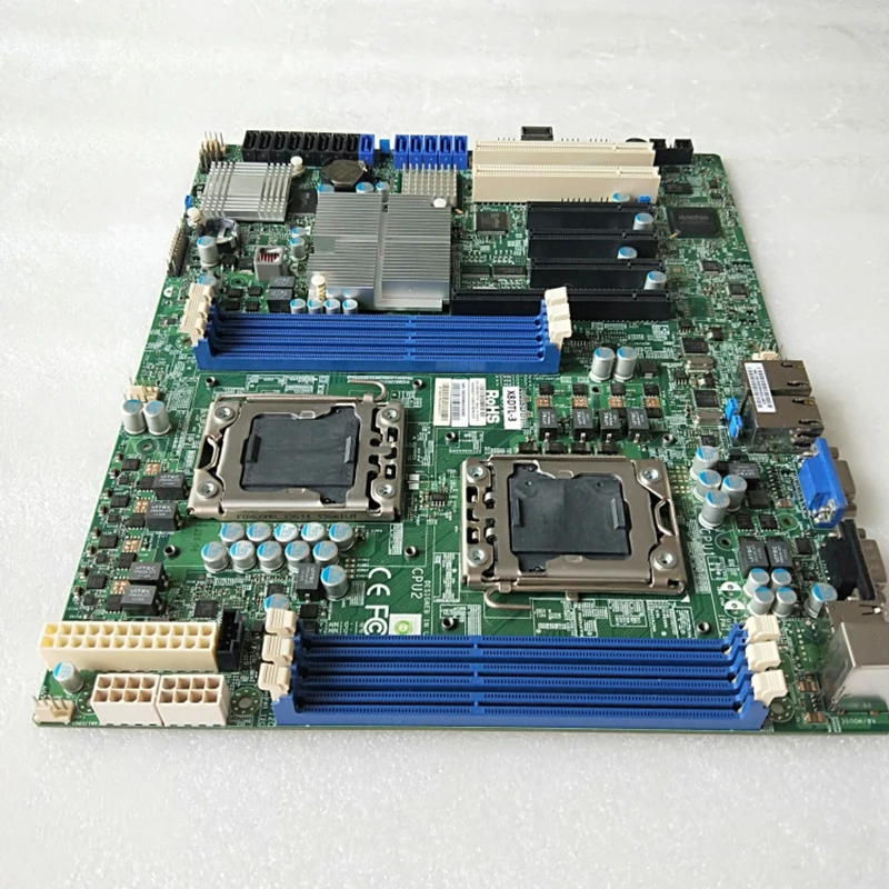 X8DTL-3 For Supermicro Dual LGA1366 Sockets Server Workstation Motherboard Onboard 8-Port SAS Supports Independent Display