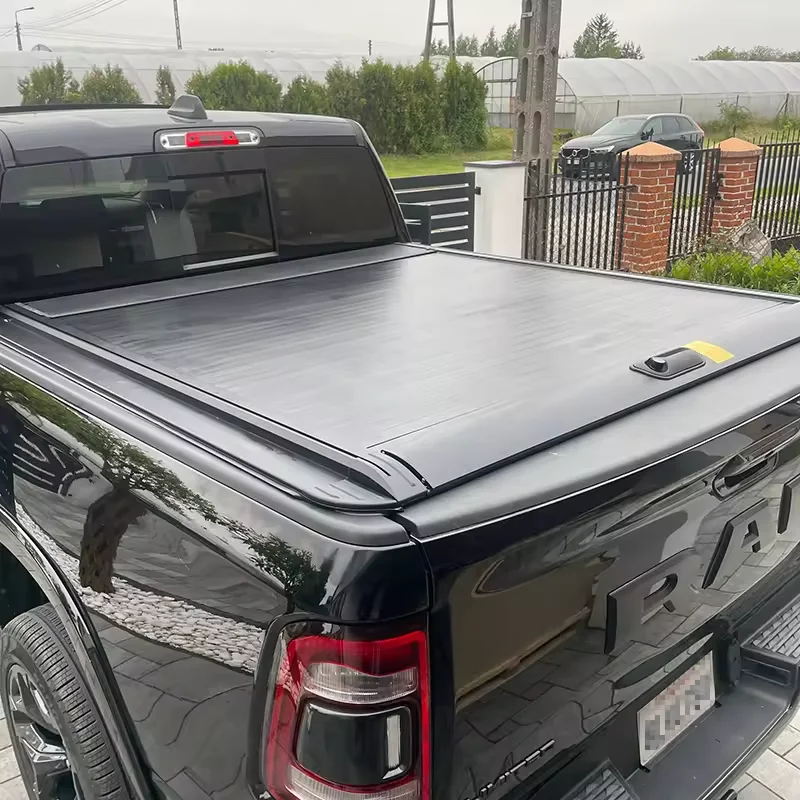 

Spider Man Auto Parts 4X4 Pickup Truck Aluminum Accessories Retractable Waterproof Roll up Tonneau Cover for Dodge Ram