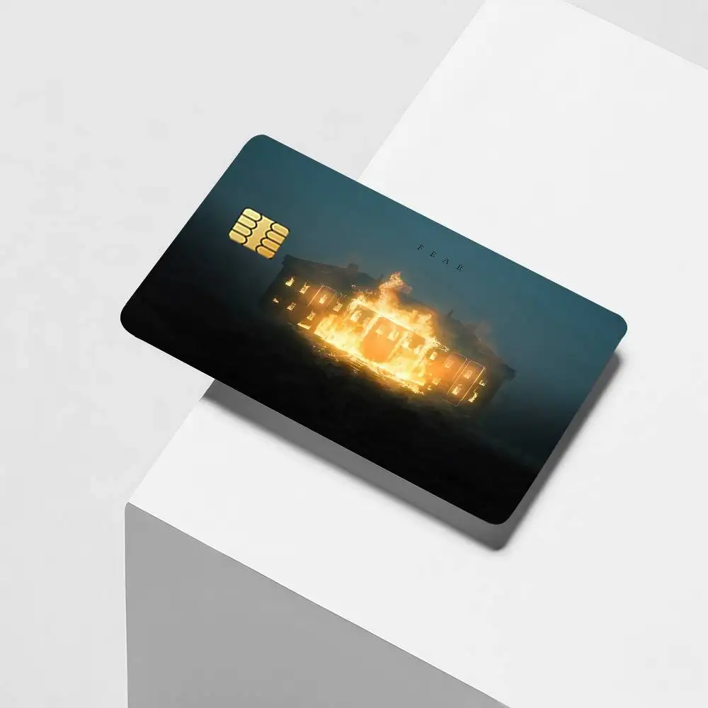 American rapper NF Credit Card Decorative Card Stickers Suitable For Bank Cards Metro Transit Anti-scratch Gift 4PCS